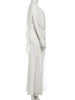 Elegant Shawl Patchwork Dress Women Swing Bandage Ruched Sexy Evening Prom Party Stretch Slim Maxi Bodycon