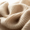 Pullover Scarf Knitted Cashmere Shawl Winter Scarves False Collar Coat Bib Warm Turtleneck Slit Jumper Shawl for Women