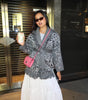Casual Printed Cardigans Women Tassel Lace Up V-neck Full Sleeve Loose Knit Coat Female Autumn Lady Outwears