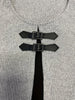 Spring Autumn Women's Solid Long Sleeved Round Neck Dress Elegant Splicing Knitted Long Casual Comfortable Dress For Women