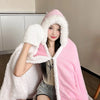 Women Wearable Blanket Sherpa Fleece Thick Warm Blanket Cape Blanket with Sleeves Blanket for Women Wife Mom Daughter Girls