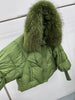 Women Winter Goose Down Jackets Real Fox Fur Collar Hooded Thick Natural Raccoon Fur Female Outwear Warm Loose Puffer Coats