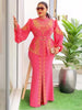 African Dresses for Women Elegant Spring Autumn Dashiki Midi Dress Ladies Traditional African Clothing Plus Size Maxi Dress