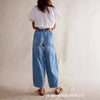 Casual Low Waist Straight Leg Jeans Women Four Seasons Loose Lace-up Tapered Pants Women's Streetwear Cargo Jeans
