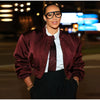 Elegant Full Sleeve Short Jacket Women Chic Zipper O-neck Shoulder-padded Blazer Coat Female Solid Coats Lady