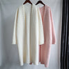 Imitation Mink Velvet Cardigan Sweater Jacket Women Autumn Winter Korean Loose Elegant Knitted Coat Female Tops