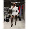 Chic Solid Waist Cinching Blazer Coat Women Wide Shoulder Split Sleeves Single Button Jacket Spring Lady Street Jackets