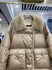 Lagabogy Winter Women Real Fox Fur 90% White Duck Down Jacket Short Puffer Coat Female Vintage Mink Fur Patchwork Parka
