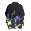 Denim Shirt Women's Spring Autumn Washed Loose Street Print Jacket and Coat