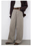 Korean Women Jeans Solid Loose Casual Retro High Waist Wide Legs Denim Pants Ladies Trousers Spring Autumn