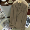 Autumn Long Sleeve Single Breasted Blazer Mujer Blazers For Womens Casual Coat Winter Jackets For Women Outerwear