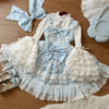 Han Mushroom Liang Original Design Lolita Dress Flower Marriage Jsk Suspender Dress Women
