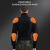 Wosawe Winter Women Motorcycle Jacket Women Motorbike Riding Coat With Soft Pads Casual Moto Riding Clothes