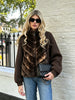 Solid Faux Fur Splicing Coats Women's Zipper Full Sleeves Stand Collar Jackets Ladies Autumn Winter Streetwear