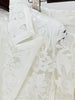 High Street Designer Runway Suit Set Women's Single Button Guipure Lace Sequined Blazer Pants Suit