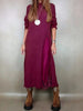 Long Sleeve Patchwork Sweater Maxi Dress, Women Autumn Stand Collar Casual Party Dress, Elegant Ladies Dress Sets