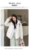 Fake Two-piece Hooded Winter Jacket Women Warm Parkas Long Sleeve Casual Cotton Padded Jacket Female Outwear