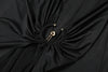 Ruched Elegant Maxi Dress Women Daily Casual Skinny Full Sleeve Solid Gown Midnight Prom Party Long Bodycon
