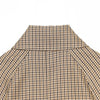 Chic Plaid Loose Women's Trench Coat Vintage Turndown Collar Double Breasted Lace-up Lady Jacket Autumn Female Outwear