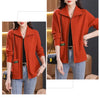 Knitted Cardigan Jacket Women Sweater Autumn Winter Lapel Zipper Sweater Jacket Loose Solid Outerwear Female Sweatshirt Tops
