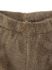 Winter Plush Two Piece Set Casual Home Warm Suit For Women Zipper Lapel Pullover Top Elastic Waist Trousers Suit