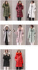 Zipper Pockets Design Plus Size Jacket Women Winter Collar Hooded Parka Clothing Elegant Slim Warm Thick Female Coat