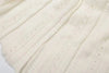 Elegant Knit Dress For Women White Slim O-neck Single Breasted Short Sleeve Long Dresses Female Spring Lady Robe T88X