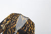 Sexy See Through Dress Woman Butterfly Print Metal Ring Hollow Full Sleeve Splits Clubwear Midnight Elegant Bodycon