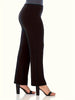 Women's Plus Size Elastic Waist Straight Pants Slim Look
