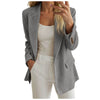 Corduroy Suit Jacket For Womens Business Casual Outfits Long Sleeve Notched Lapel Casual Work Suits Jackets For Women Plus Size