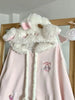 Japanese Sweet Hooded Cardigan Sweatshirt Embroidery Women Cute Jacket Spring Autumn Coat Hooded Y2k Kawaii Outerwear