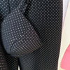 Designer Blazer Suit Set Women's Single Button Diamonds Beaded Camis Blazer Pants Suit 3pcs Set