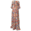 Long Dress Women Dresses A Line Vestidos Y2k Streetwear V Neck Full Sleeve Print Dot Elegant Party Night Work High Waist