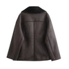 Mujer Woman Thick Faux Leather Jackets for Women Autumn Winter Warm Coats Female Demi-season Plush Jacket Women Outerwears
