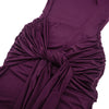 Hollow Out Long Sleeve Sexy Maxi Dress Women Gown Elegant O Neck Draped Ruched Bodycon Club Party Long Dress