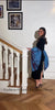 Beauty V Neck Evening Dresses Ankle-Length Taffeta Flare-Sleeve Simple Elegant Formal Occasion Dress robe de soirée
