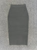 78CM Length High Waist Bandage Skirt Women Elegant High Waist Midi Calf Long Pencil Skirts Office Ladies Formal Party Dress