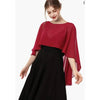 Women Chiffon Cape Shawls and Wraps for Evening Dress Wedding Capes Cover Up