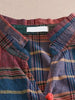 2 Piece Sets Women Casual Pants Suits Autumn Vintage Style Plaid Pattern Loose Female Tops And Harem Pants D405