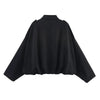 Women Suede Textured Jacket Long Sleeve Lapel Collar Loose Coats Casual Female Outerwear Chic Tops