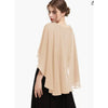 Women Chiffon Cape Shawls and Wraps for Evening Dress Wedding Capes Cover Up
