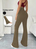 Women's Soft Flare Pants High Waisted Tummy Control Workout Yoga Leggings Bell Bottoms