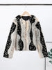Street Faux Fur Panelled Women Short Coat Elegant O-neck Single Breasted Full Sleeve Female Outwear Winter Lady Jacket