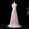 Elegant Plus Size Pink Sweetheart Beaded Evening Dress Women Wedding Party Prom Gowns SS529 Customized