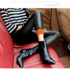 Ladies Winter Warm Thick Velvet Faux Leather Leggings Gothic Legging Pants Punk Rock Slim Skinny Pencil Pants For Women