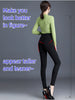 Fleece Pencil Pant Women's Pants Leggings High Waist Elegance Korean Style Solid Skinny Slim Warm Stretch Office Lady Trousers