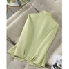 Korean Spring Autumn Double-breasted Temperament Loose Blazer Women Casual Blazers Woman Outwear Top Ladies