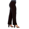 Women's Plus Size Elastic Waist Straight Pants Slim Look