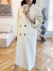 101801 Women Coat Winter Women's Jacket 10% Cashmere 90% Wool Classic Camel Wool Coat