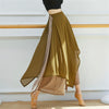 Chinese Chiffon Loose Skirt Wide Leg Loose Trousers Women Korean Sweatpants Classical Dance Pants Dancer Performance